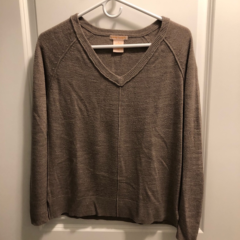 Tan sweater from SWEET ROMEO (Nordstrom)